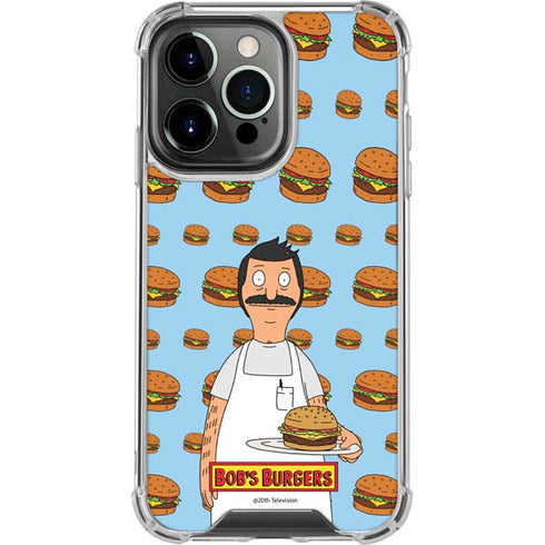 Bobs Burgers Burger of the Day iPhone 14 Pro Clear Case